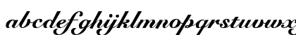 CursiveElegant Normal Lowercase Preview