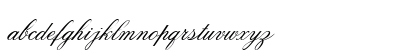 Cynthia Script ES Regular Lowercase Preview
