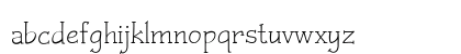 Czaristite Regular Lowercase Preview