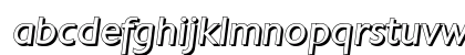 ChantillyDropShadow Italic Lowercase Preview