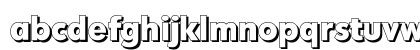 MontrealDropShadow-ExtraBold Regular Preview