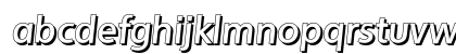 QuebecDropShadow Bold Italic Preview