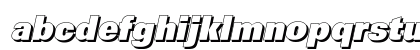 UltimateDropShadow-Heavy Italic Preview