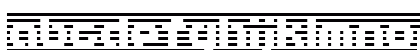D3 DigiBitMapism type B Regular Lowercase Preview