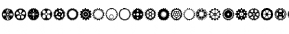 Gears Icons Regular Font