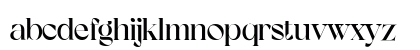 Koolegant Regular Lowercase Preview