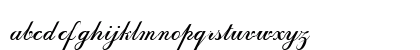 Dahling Script Ssk Regular Lowercase Preview