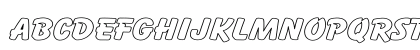 Alameda Hollow Wide Regular Lowercase Preview