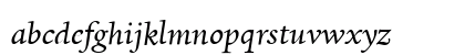 Dante Medium Italic Preview