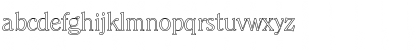 ChristianBeckerOutline-ExLight Regular Font