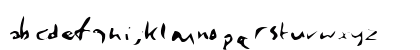 Dashieal Regular Lowercase Preview