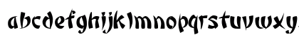 DatumSSK Bold Lowercase Preview