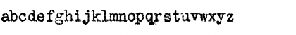 VintageTypewriter SmithUpright Font