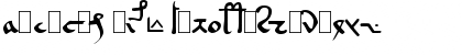 Voynich Frogguy Hand A Normal Font