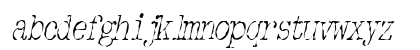 DetectiveCondensed Italic Preview