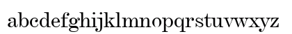 DeVinne Txt HU Normal Lowercase Preview