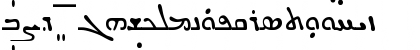 CalSyriac TR Font