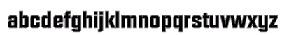 Diamond Varsity Bold Lowercase Preview