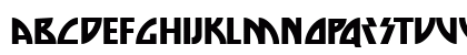 Die Nasty Regular Lowercase Preview