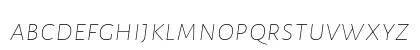 Alegreya Sans SC Thin Italic Preview