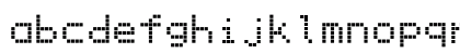 DisplayMonoB Regular Preview