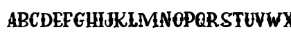 Doctor Western Regular Lowercase Preview