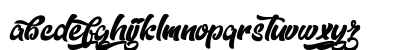 Dopestyle Regular Lowercase Preview