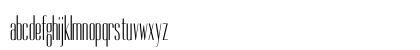 Dorsa Regular Lowercase Preview