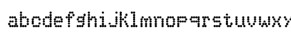 DotMatrix OneRegular Preview