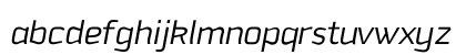 Downtempo Regular Lowercase Preview