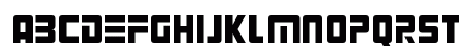 Alien Android Regular Lowercase Preview