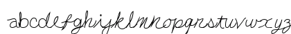 Ducky Regular Lowercase Preview