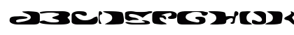 Alien Ghost 2 Regular Lowercase Preview