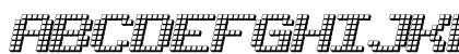 LotsOfDotz Regular Lowercase Preview