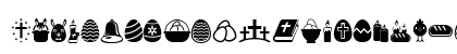 Easter Icons Regular Lowercase Preview
