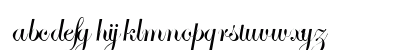 Edwardian Script "more vertical" Regular Lowercase Preview