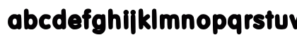 Elementary SF Black Bold Lowercase Preview