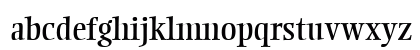 EllingtonMT Roman Lowercase Preview