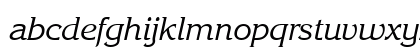 Enchanted Italic Lowercase Preview