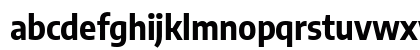 Encode Sans Semi Condensed Bold Lowercase Preview