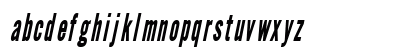 Eng Gothic Thin BoldItalic Lowercase Preview