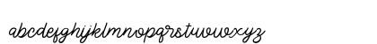 Lovely Valentine Regular Lowercase Preview