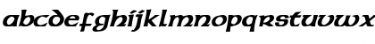 Output Oblique Font