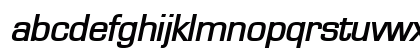 Eurasia Wide BoldItalic Lowercase Preview