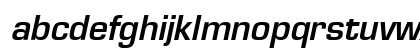 Eurostile-Demi DemiItalic Lowercase Preview