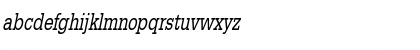 ClassicTypewriterCondensed Italic Font