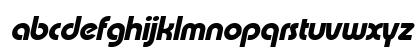 Expressa Bold Italic Lowercase Preview
