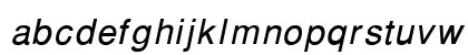 Hlv_2 Italic Lowercase Preview