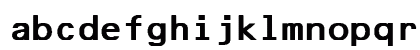 F25 Bank Printer Regular Lowercase Preview
