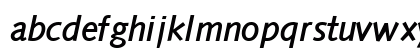 FacileSSK Bold Italic Lowercase Preview